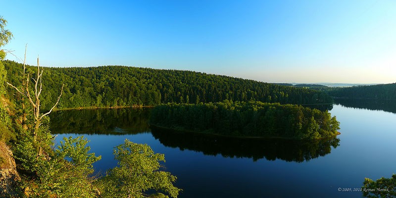 Romantiku na ostrově najdete na přehradní nádrži Seč