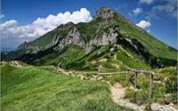 Široké sedlo 1825 m n.m..