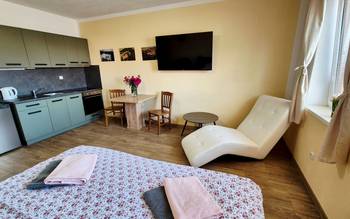 4. Apartmán s kuchyňkou, bezbariérový v přízemí