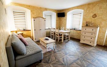 Dvoulůžkový apartmán v podkroví Vildštejn II