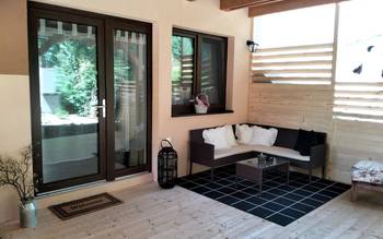 Apartmán Luxus vstupná terasa