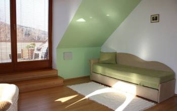 zelený apartmán