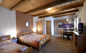 Apartmán č. 1 - ložnice