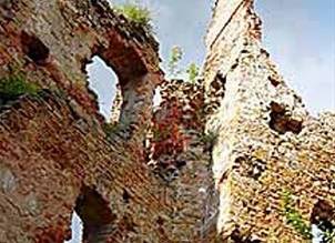 The ruins of the castle Makovica - Zborovský Castle