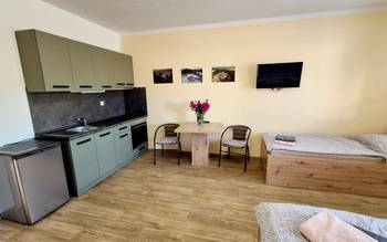 2. Apartmán s kuchyňkou, bezbariérový v přízemí