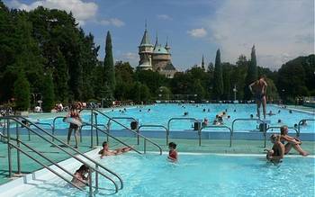 Outdoor thermal pools Bojnice