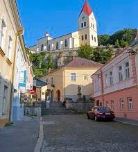 Parish stairs in Trencin