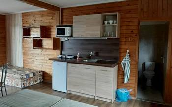 Väčšie štvorlôžkové štúdio s prístelkou