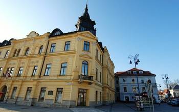 Budynek Bańska Bystrzyca w regionie