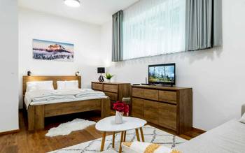 1.02 Dvoulůžkové studio v přízemí s přistýlkou