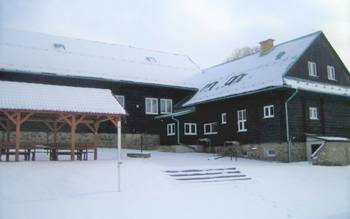 Chata Bratkovica v zime