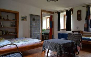 Malý apartmán-pokoj.