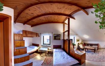 Apartmán v podkroví