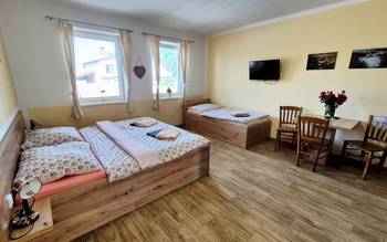 5. Apartmán s kuchyňkou, bezbariérový v přízemí