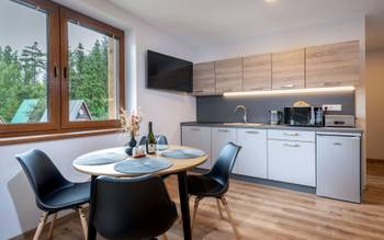 Apartmán s výhľadom na hory