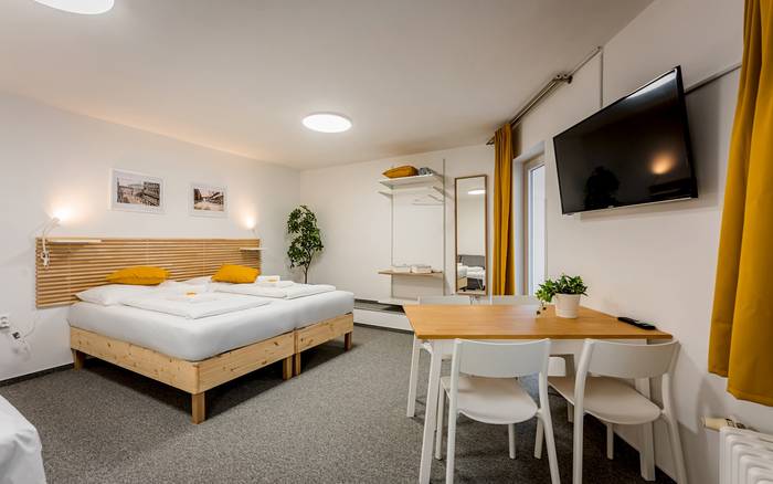 37ab Dvoupokojový apartmán s balkónkem a kuchyňkou