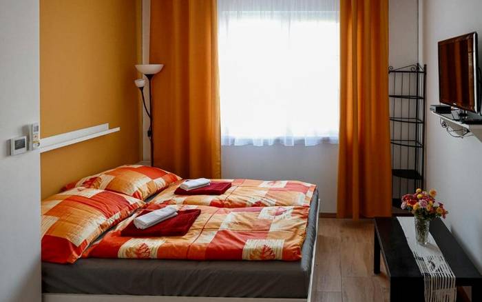 Apartmán B - spálňa
