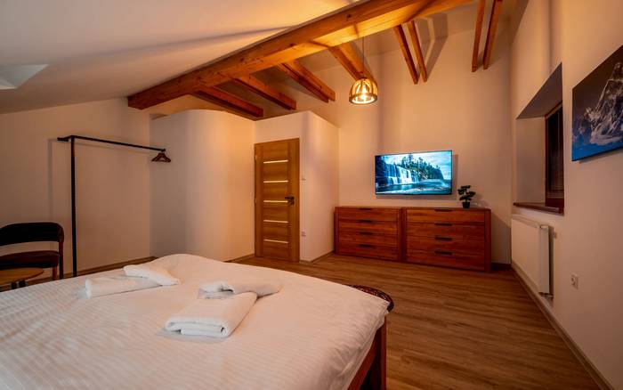 Spálňa č.2 Mezonetový apartmán P14