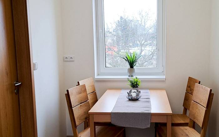6-lůžkový apartmán v zahradě