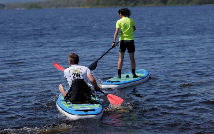 paddleboard Lipno