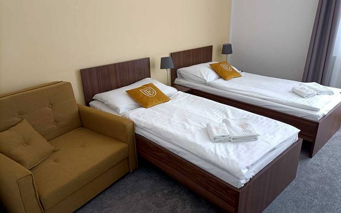 Dvojlôžková izba twin s pevnou prístelkou