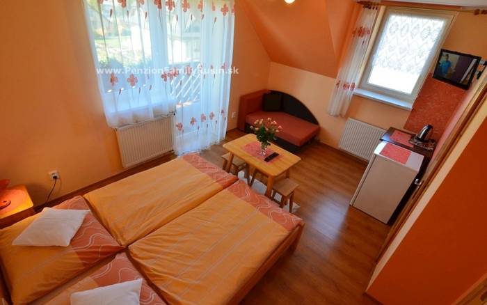 Oranžový apartmán