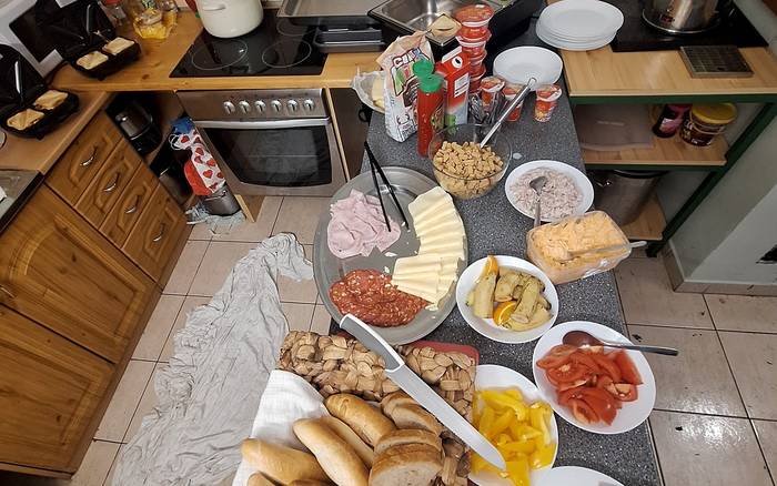 Raňajky na chate