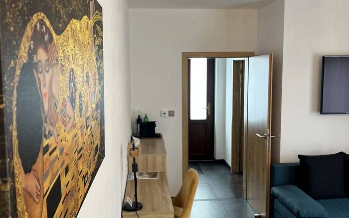 Dvoulůžkový pokoj Deluxe s privátní terasou