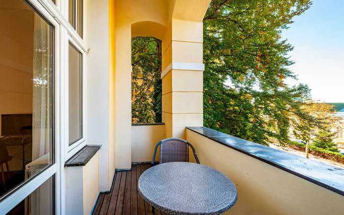 Dvoulůžkový pokoj s balkonem