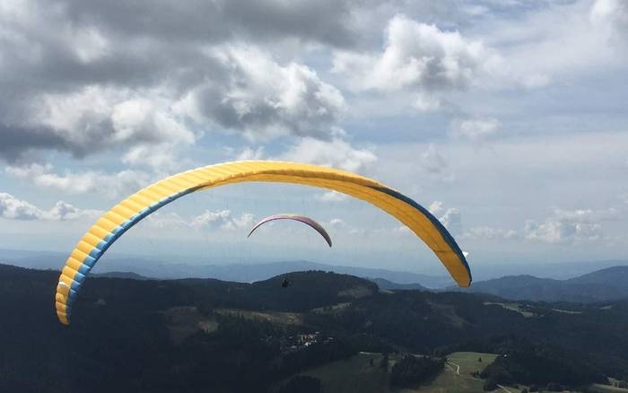 paragliding