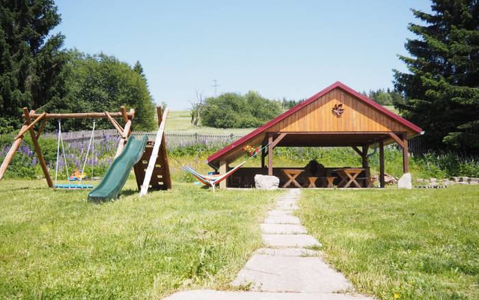 Pergola, dětské hřiště