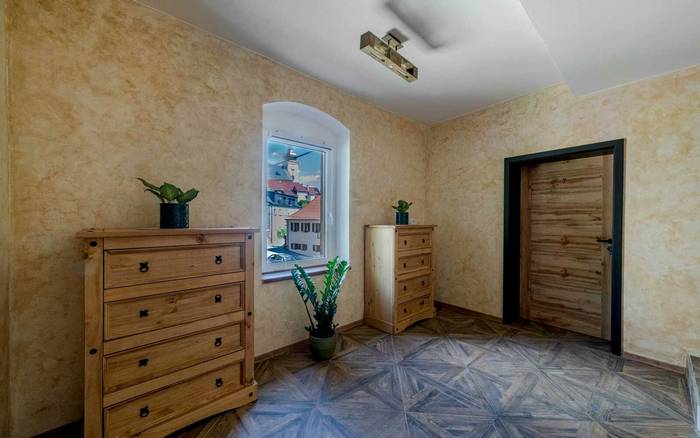 Dvoulůžkový apartmán v podkroví Vildštejn II
