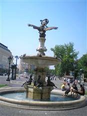 Ganymedova fontána v Bratislave