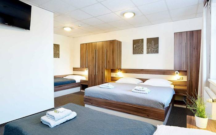 Čtyřlůžkový pokoj