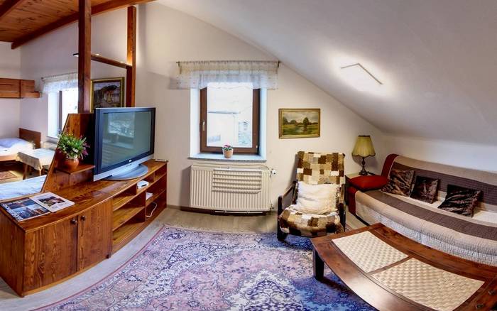 Apartmán v podkroví