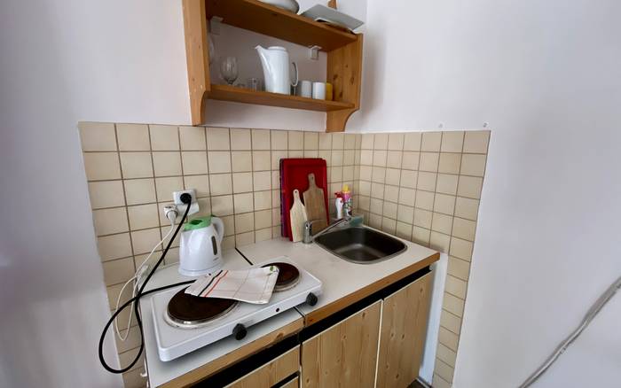 Kuchyňka apartmán