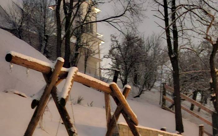 exteriér zima