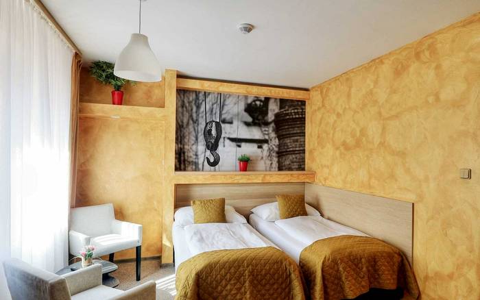 Dvoulůžkový apartmán s kuchyňským koutem č. 1
