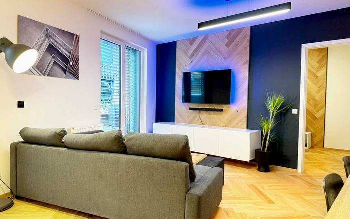 Apartmán Luxury 2+kk s terasou a zelení