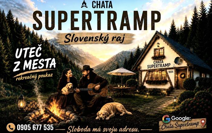 Хата Supertramp - Словацький рай
