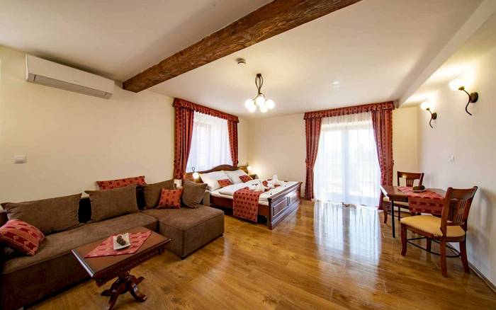 Dvoulůžkový apartmán s terasou v Chateau