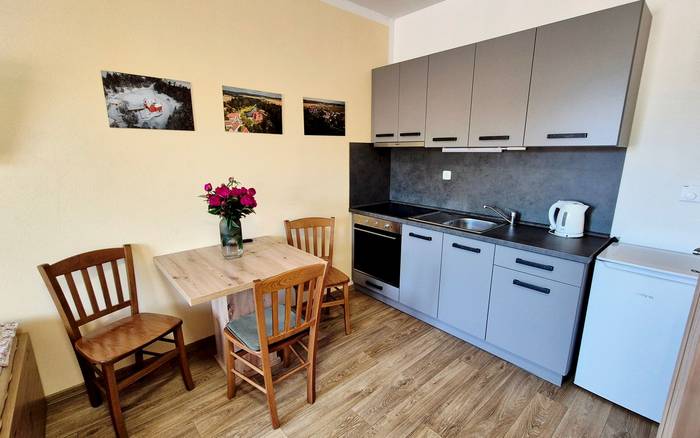 3. Apartmán s kuchyňkou, bezbariérový v přízemí