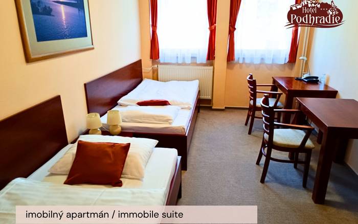 Imobilný apartmán - spálňa