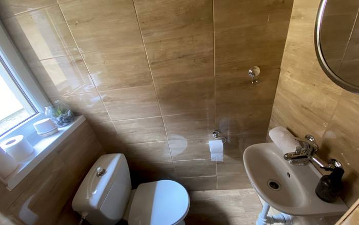Samostatné WC na prízemí