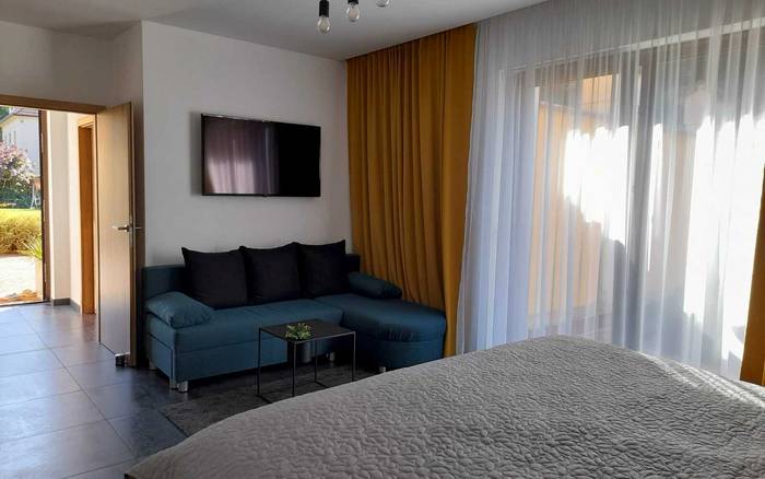 Dvoulůžkový pokoj Deluxe s privátní terasou