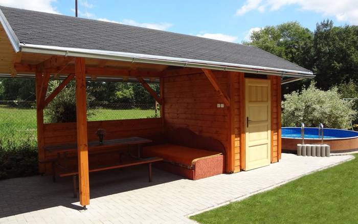 Chata č.2 - pergola