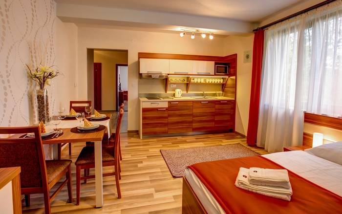 Štúdiový apartmán FAMILY s balkónom [4+1]