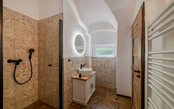 Dvoulůžkový apartmán v podkroví Vildštejn II