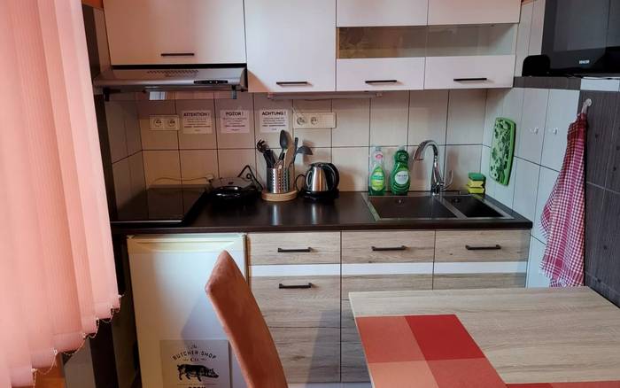Dvoulůžkový pokoj s vlastní koupelnou a klimatizací