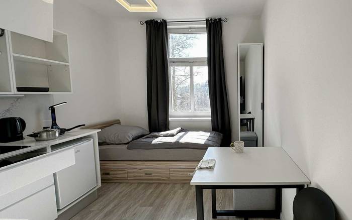 Apartmán s balkonem, 1kk